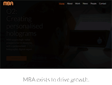 Tablet Screenshot of mba.co.uk